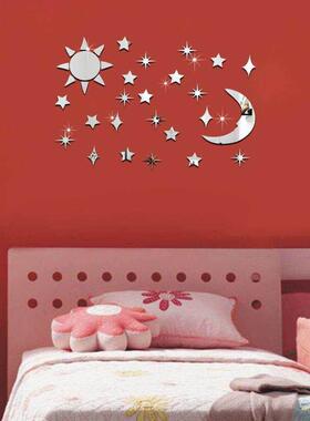 Funlife Sun Moon Star diy Sticker 3D Solid Environmental Ac