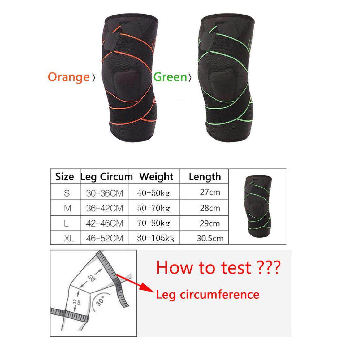 Bandage Knee Support Braces Elastic Pad Protector 加压护护膝
