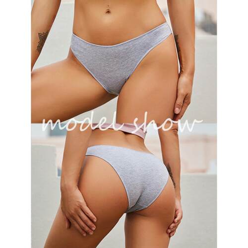 Women Cotton Underwear 3Pcs/set Comfortable Panties 三件内裤