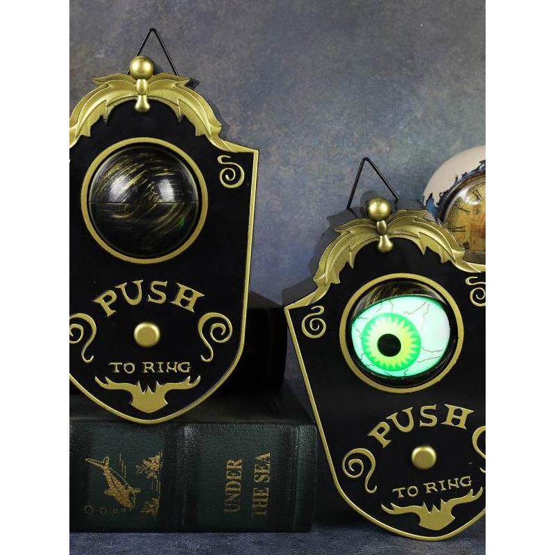 Halloween one eyed doorbell decoration万圣节电动独眼门铃装饰