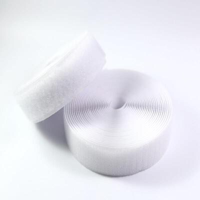 metersBlack and white Velcro Hook fastener tape nylon stic