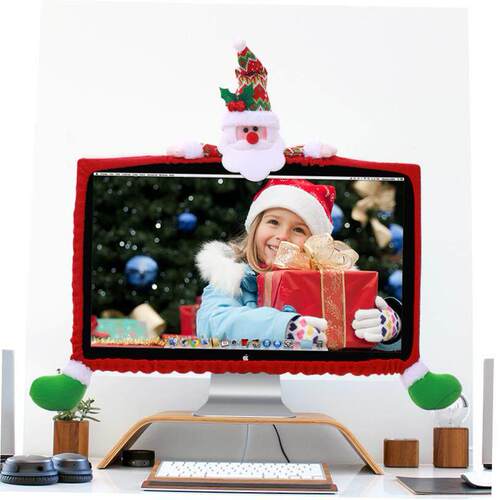 Christmas decorations 3D cartoon computer case 圣诞电脑套