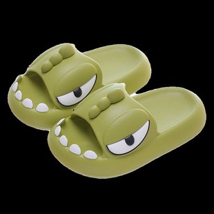 夏季 男女童恐龙踩屎感中小童防滑软底室内洗澡宝宝凉拖 儿童凉拖鞋