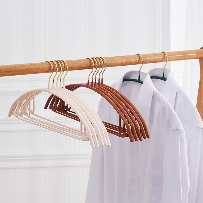 衣架家用挂衣无痕衣架防肩角学生宿舍晾衣架衣挂家用加粗防滑衣架