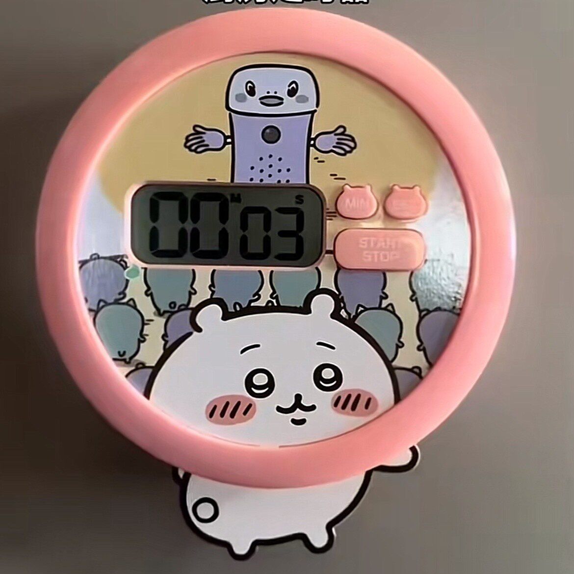 吉伊厨房计时器chiikawa厨房定时器卡通可爱chiikawa闹钟大音桌面