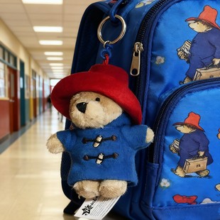 英国帕丁顿熊毛绒围巾小熊熊公仔玩偶抱抱熊挂件可爱