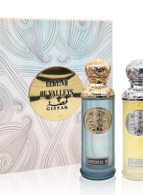 跨境香水gissah香水套装中东90ml迪拜香水外贸阿拉伯香水套盒专柜