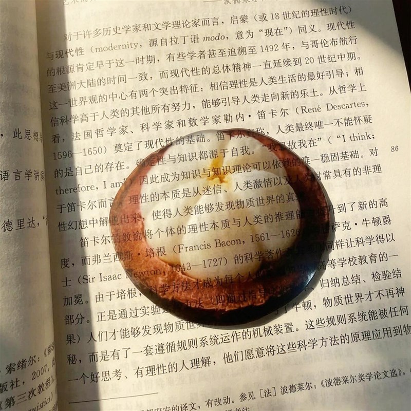 速发仿真水果书签精致高级感透明亚克力阅读标记卡空白卡学生创意
