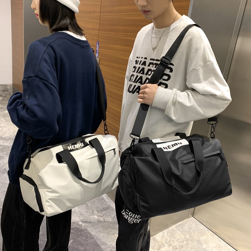 速发2练24新款健身跨干湿分离训0包斜包篮球包大容量游泳包男旅行