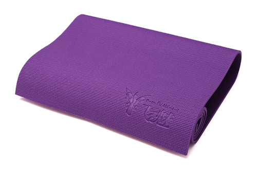 速发瑜伽垫yo色a加厚垫身防滑运动垫瑜珈健健身毯子8mm纯g赠背袋