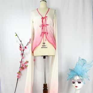 速发水袖 上衣考级人习甩功服 舞古典舞蹈演出服舞惊鸿成练艺考练袖