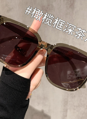 防紫外线墨镜高清偏光ins风