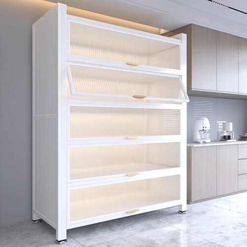 Kitchen shelves, floor to ceiling multi-layer storage cabin