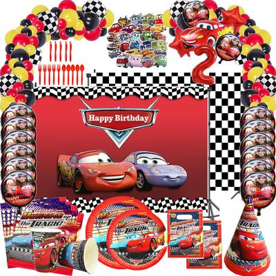 Cars Birthday Party Decorations Kids Favor Lightning McQueen
