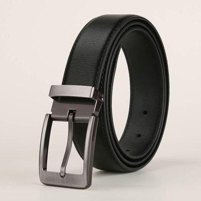 Mens Waist Belt Men Belts Leather Man For Jeans Black Male1