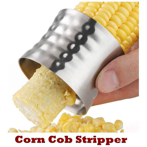 Corn Cob Stripper Peeler Cutter Stripping Kernels Remover