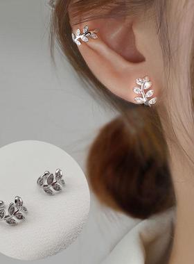 1Pcs Hot Sale Cute Metal Leaf Earcuff Clips On Earring for