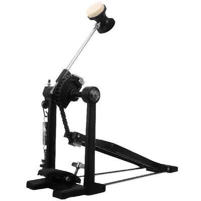 Aluminum Kick Drum Pedal Single Bass Foot Beater Mallet