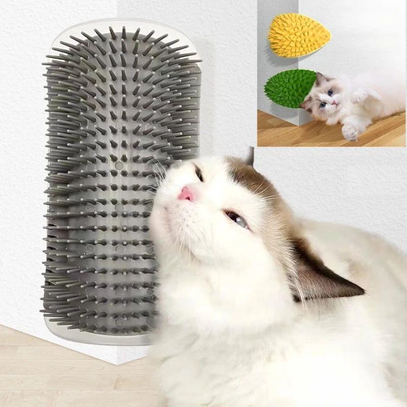 Cat Scratcher Massager for Cats Scratching Pets Brush Remove