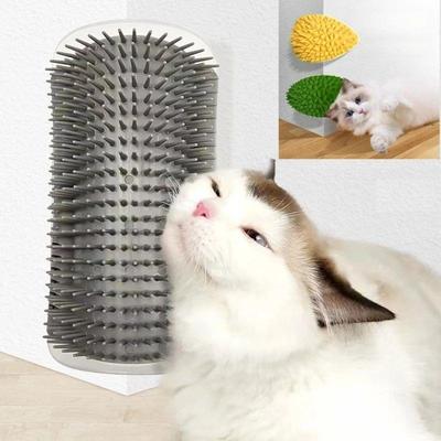 Cat Scratcher Massager for Cats Scratching Pets Brush Remove