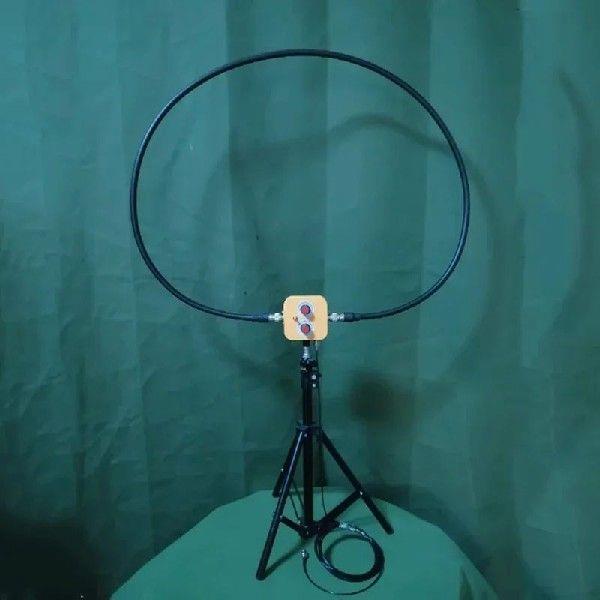 20W QRP Small Loop Antenna Balcony Short Radio Receiver For