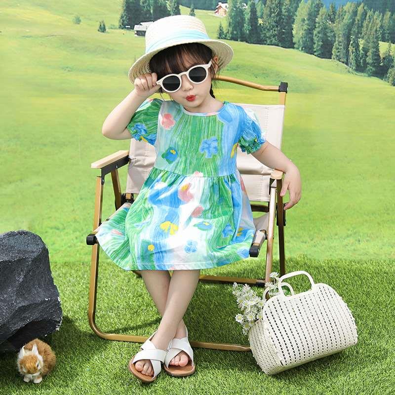 Girls dress summer princess dress baby girls dress children