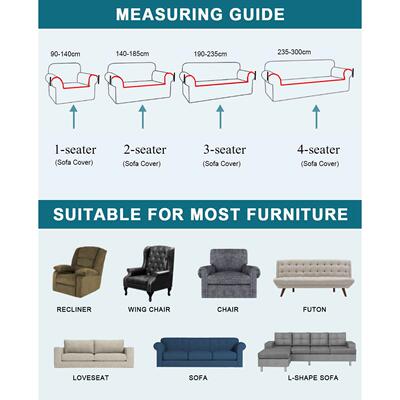 Velvet Plush Sofa Cover for Living Room Sectional Couch Cove