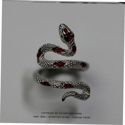 men's joint ring snake punk Male domineering finger ring