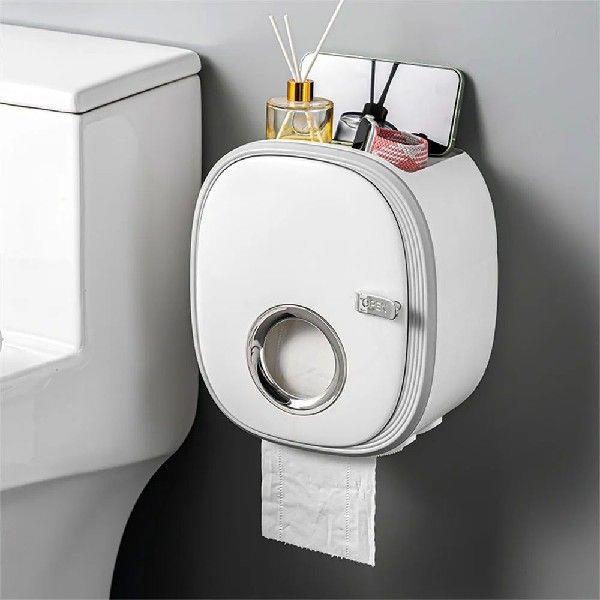 Bathroom Organizer Elegant White Practical Essential Strong