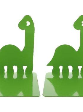 Dinosaur Metal Bookend Bookends Stopper Desktop Bookshelf