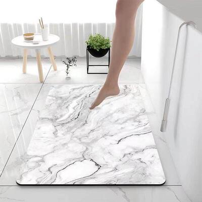 Diatom ooze MATS bath mat natural diatomite absorbing mat