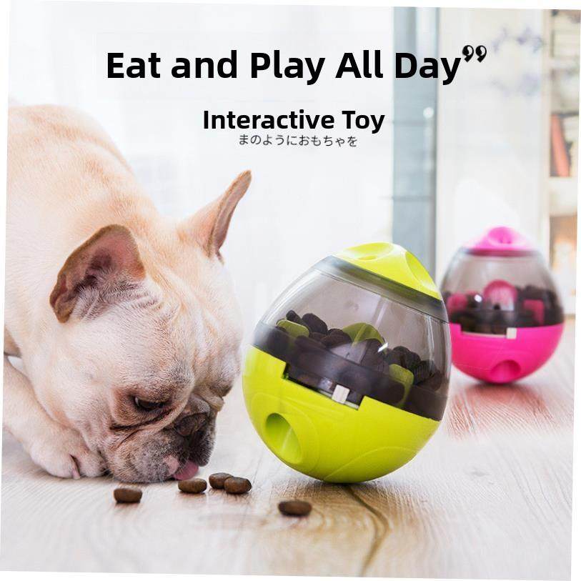 Dog leaky ball dog puzzle toy tumbler dog food intelligence
