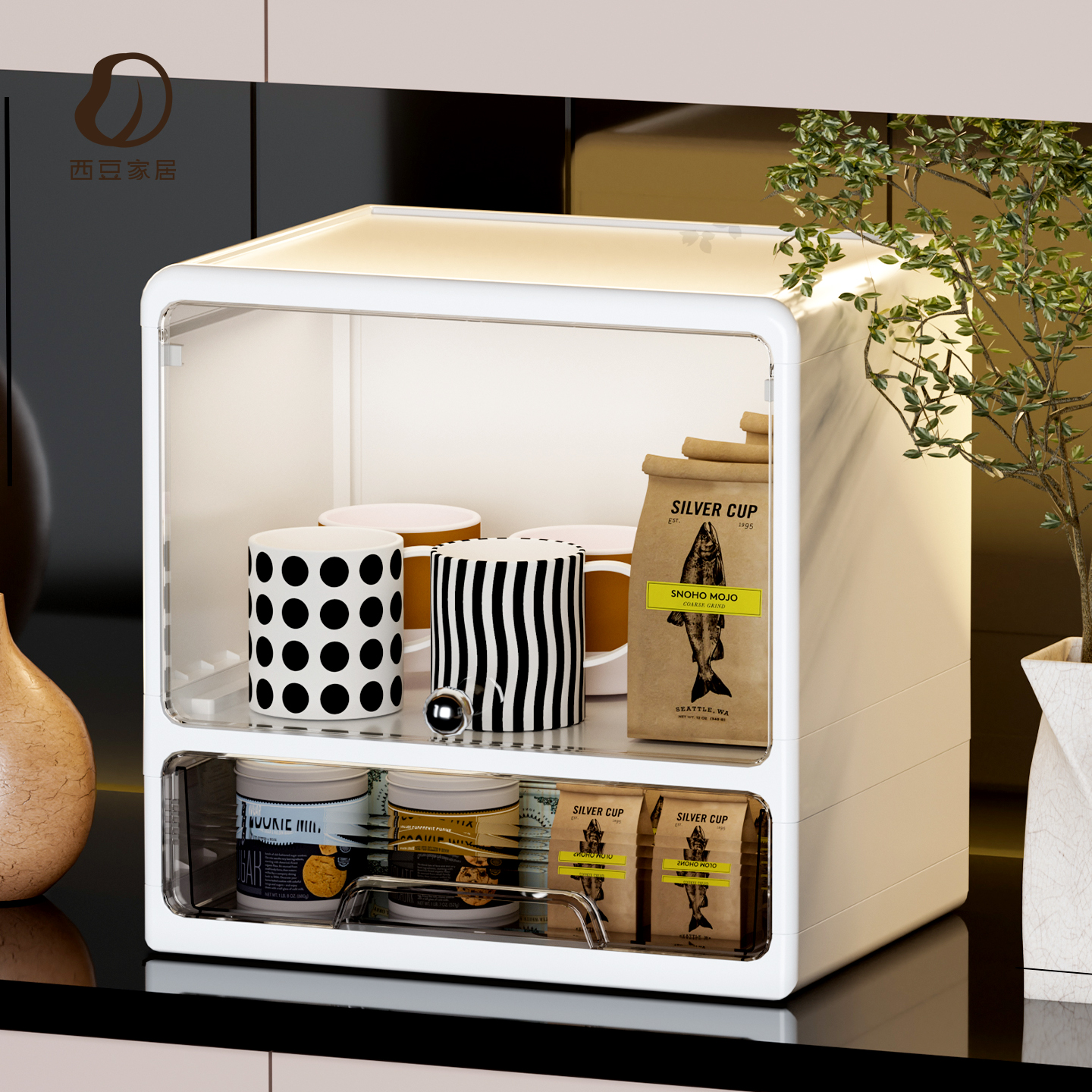 杯子收纳置物架马克杯水杯