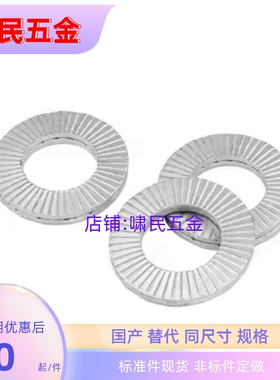 防松动双叠垫圈NLDP3/4/5/6/8/10/12/12/16/18/20/22/24