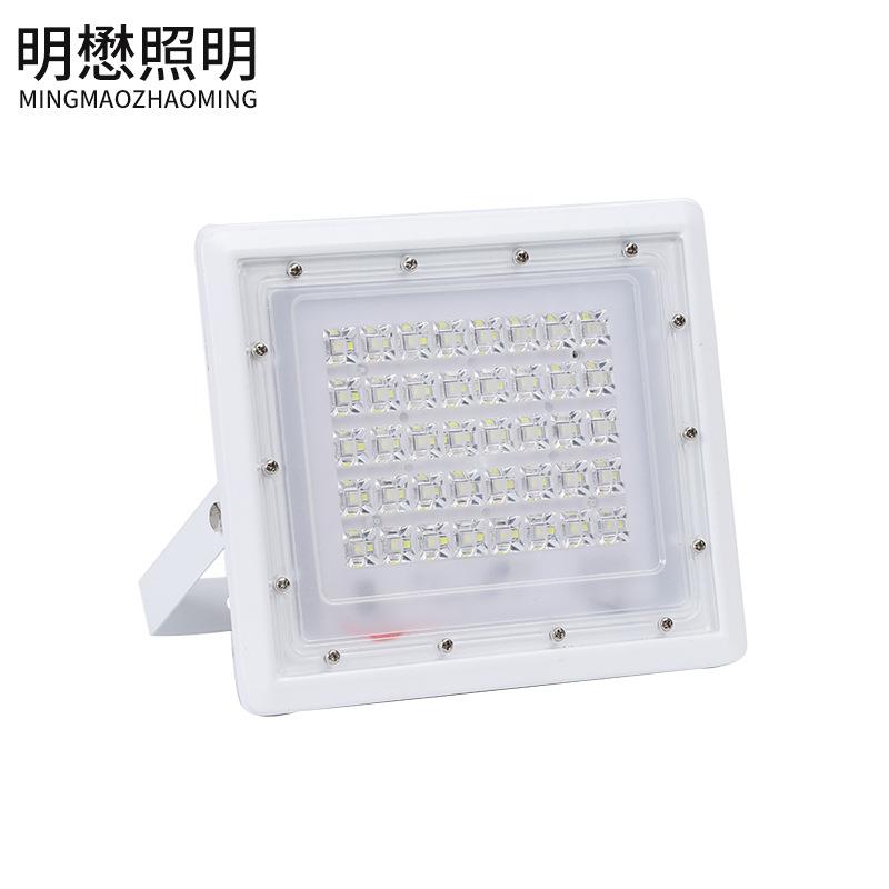 太阳能投光灯户外投光工程灯家用投光庭院灯高亮应急灯50W直销