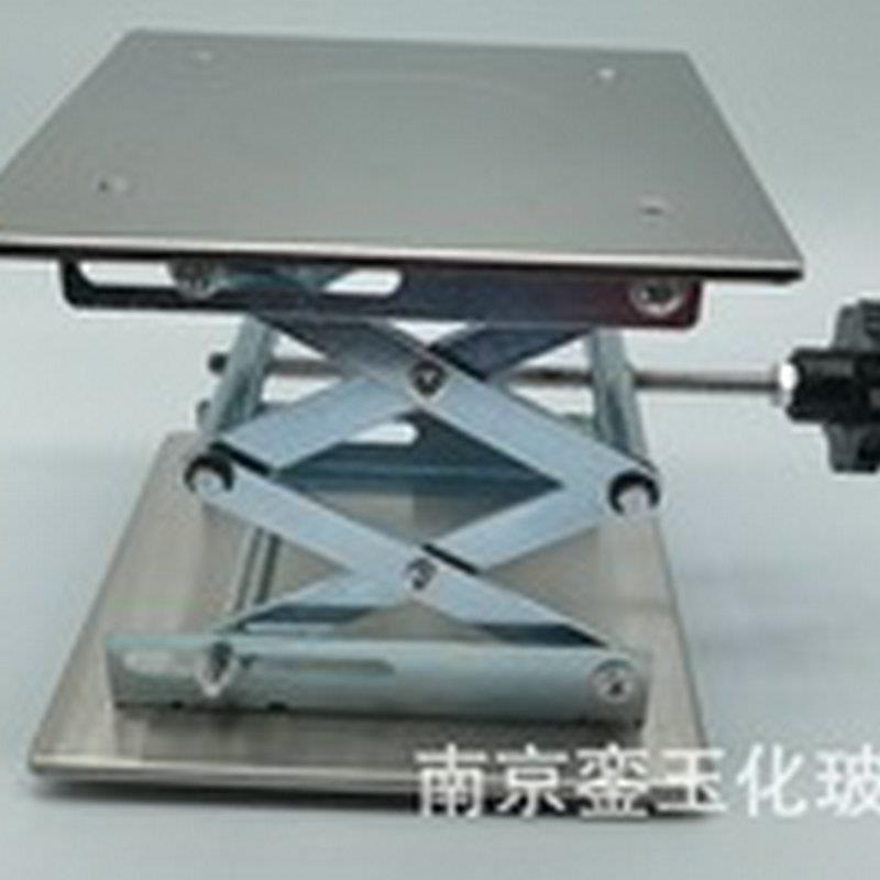 不锈钢实验室用手动升降台 不锈钢升降台耐高温多功能精密