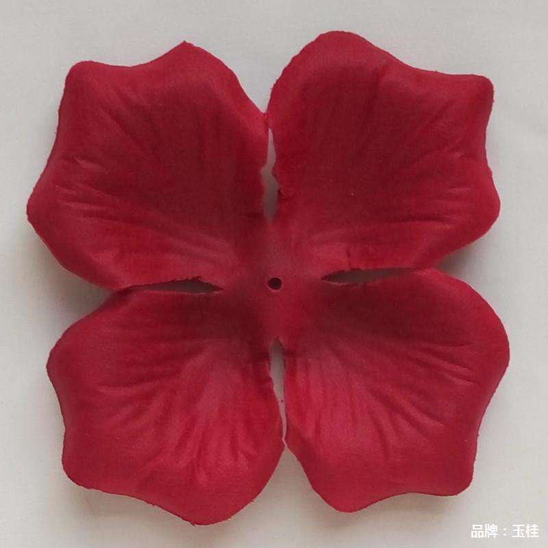 花片 婚庆无纺布玫瑰花片 仿真植物人造假花婚庆绢花朵材料