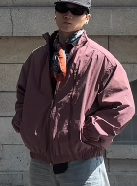 SKYROCKET扶摇春夏独特冲锋衣男潮牌复古工装宽松机能夹克外套