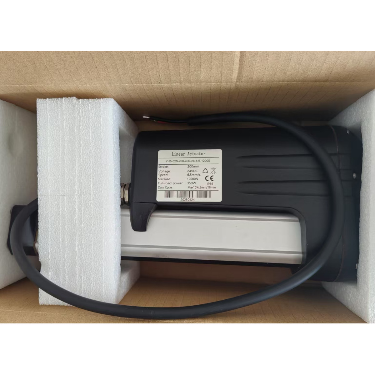 Linear Actuator电动推杆电机执行器YH8-522-300-440+24-6.5-1200