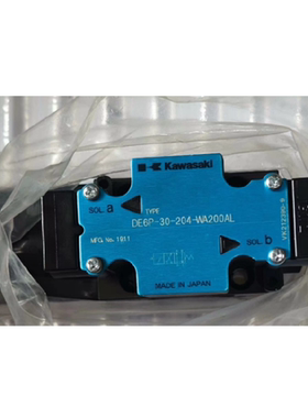 全新正品川崎Kawasaki液压电磁阀 DE10P-30-210/201/202-WA200AL