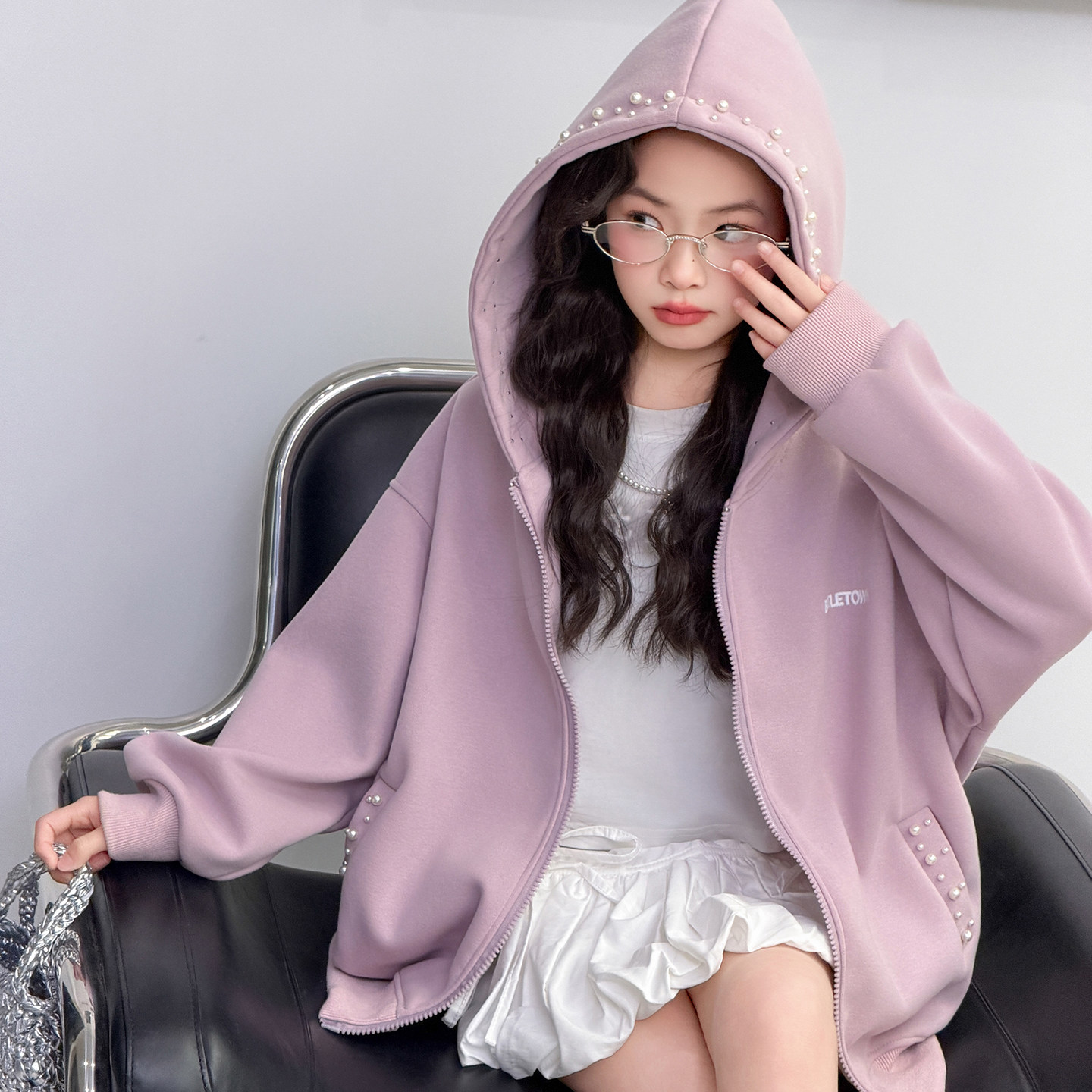 儿童装女童春装外套上衣2026新款中大童女孩春秋款初中生开衫卫衣,童装/婴儿装/亲子装,普通外套,淘宝优惠券,粉丝福利购,淘宝优惠卷