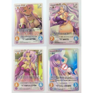 正版日谷卡牌 1真恋姬无双 罕卡闪卡 RR R Chaos WS黑白双翼