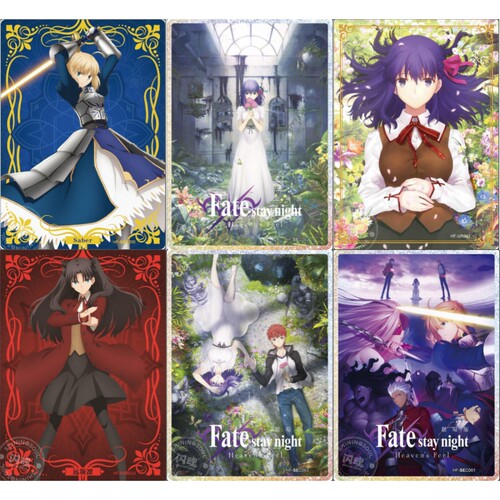 闪魂正版卡牌Fate stay night 樱 Saber 凛 闪闪 fsn装饰摆件收藏