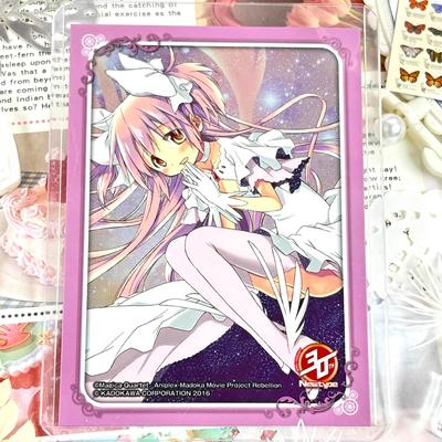 正版日谷魔法少女小圆鹿目圆香圆神晓美焰收藏卡套WS黑白双翼HG