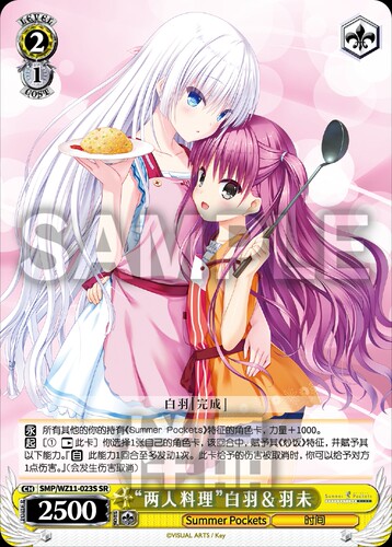 正版日谷卡牌罕新夏日口袋简中 summer pocker sp smp WS黑白双翼