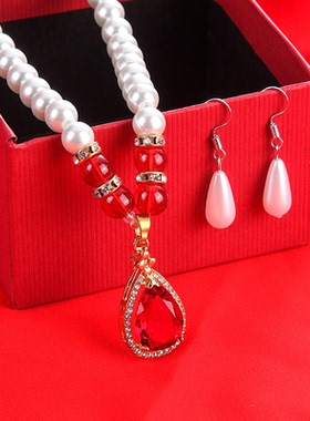 项链女妈妈韩版简约中老年母亲节锁骨链气质百搭保色