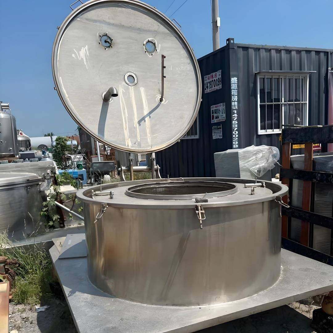 工厂直销平板离心机不锈钢吊带密闭式下卸料全自动分离机