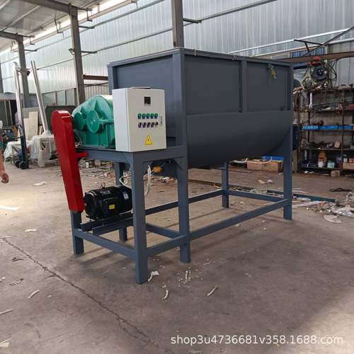 加热式搅拌混合机工业卧式搅拌机多用粉料湿料