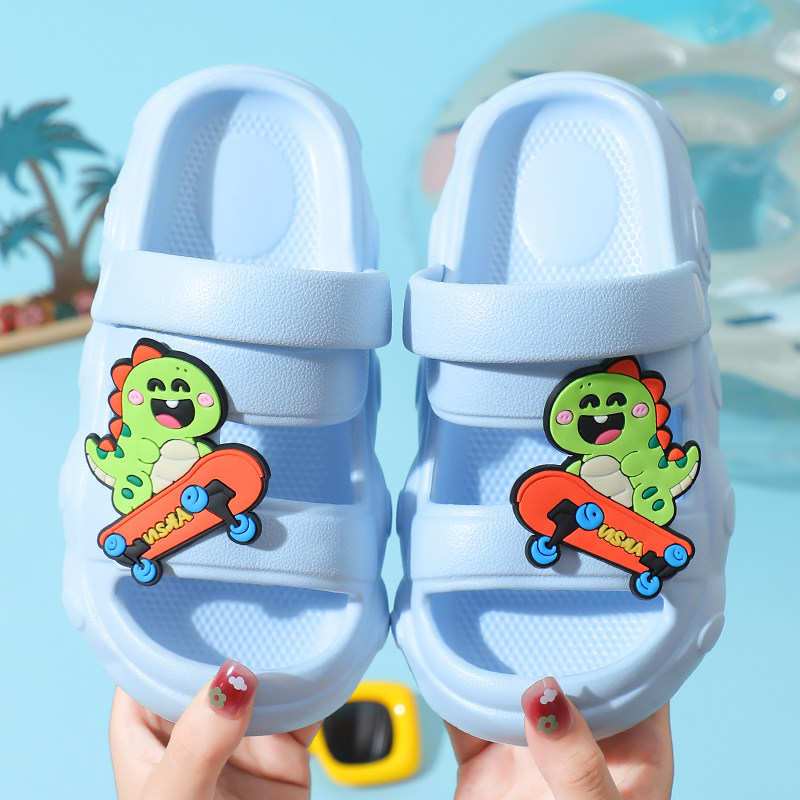 儿童卡通软底eva防滑不臭脚拖鞋