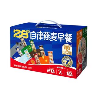 穗格氏28天燕麦片营养早餐速食冲饮混合谷物麦片独立小包装礼盒